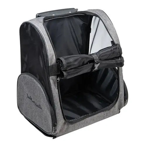 Jack and Vanilla trolley draagtas 40 x 26 x 40 cm grijs-zwart Classies