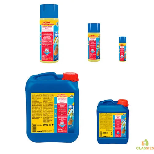 sera pH/KH-minus 100 - 250 - 500 - 2500 - 5000 ml Classies