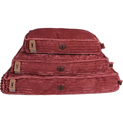Boony est1941 Hondenkussen orthopedisch Pink velvet - fluweel roze Zoemshop