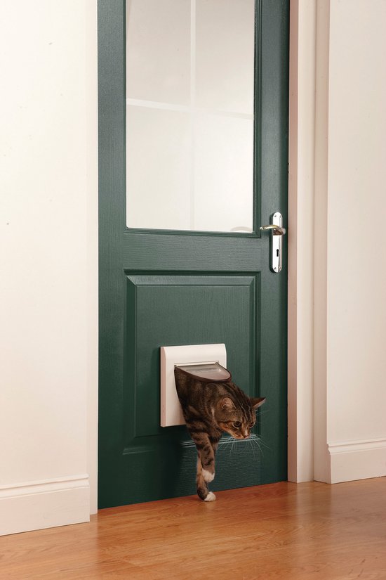 Petsafe 919 Classic - Wit - Kattenluik - 22,4 x 22,4 x 22,4 cm
