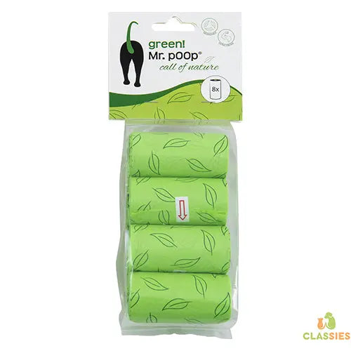Mr. Poop Navulling poepzakjes in verschillende kleuren Classies