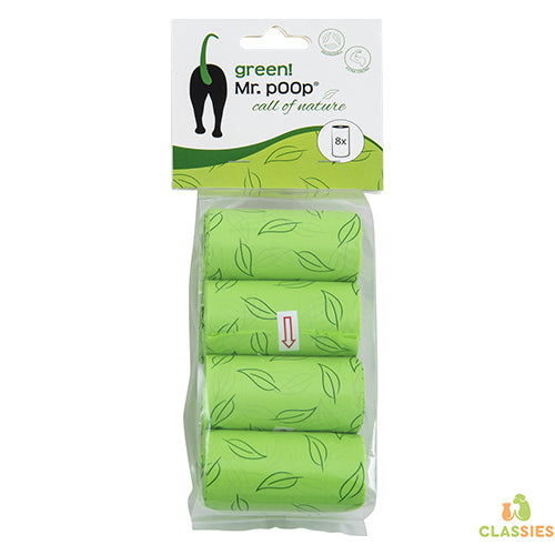 Mr. Poop Navulling poepzakjes in verschillende kleuren Classies
