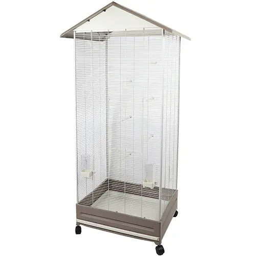 Voltrega volière met dak 79 x 67,5 x 167 cm Zoemshop