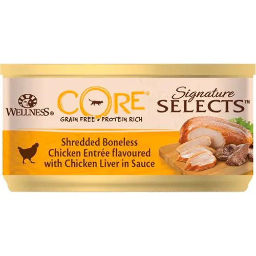 Well Core kattenvoeding - natte voeding - Sig Select 79 gram Classies