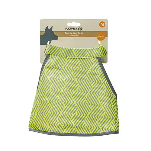 Beeztees Safety Gear Veiligheidsvest Ava - Maat M - Nekomvang: 40 tot 48 cm - Borstomvang: 56 tot 64 cm Classies