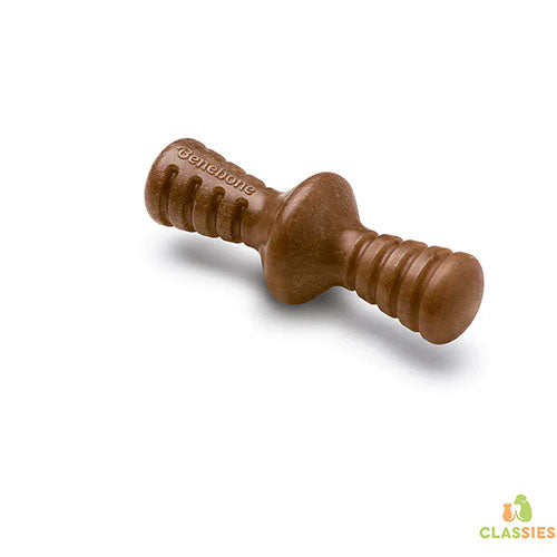 Benebone Zaggler kauwspeelgoed spek - bacon in S - M - L - XL