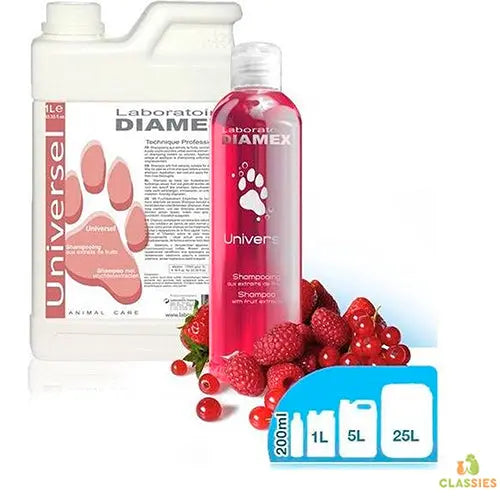 Diamex universele shampoo rode vruchten Classies