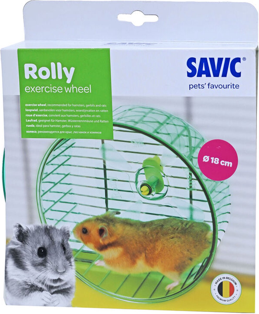 Savic Rolly Workout Wheel – Ø 18 cm (Jumbo) - Hamsterrad