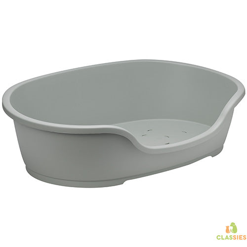 Moderna Domus Hundekorb Kunststoff olivgrün