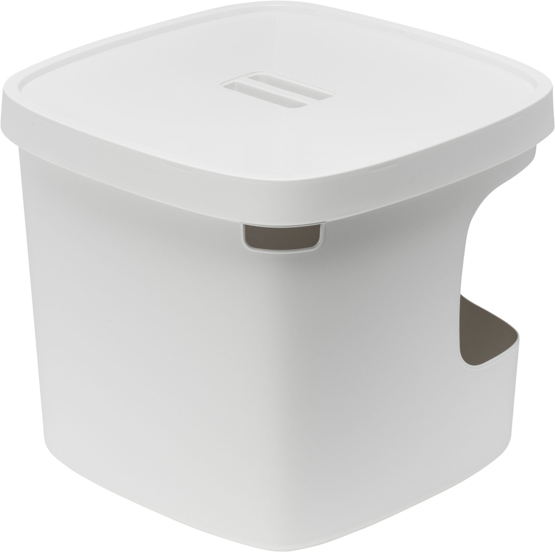 Moderna kattentoilet cubana soft white - 43 x 49,5 x 49,5 cm