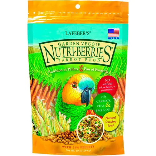 Lafeber Veggie nutri-berries papegaai Classies