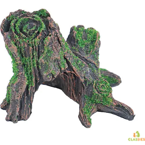 Boon Aqua Deco Ornament Boomstronk met Doorgang 11×9x9 cm Classies