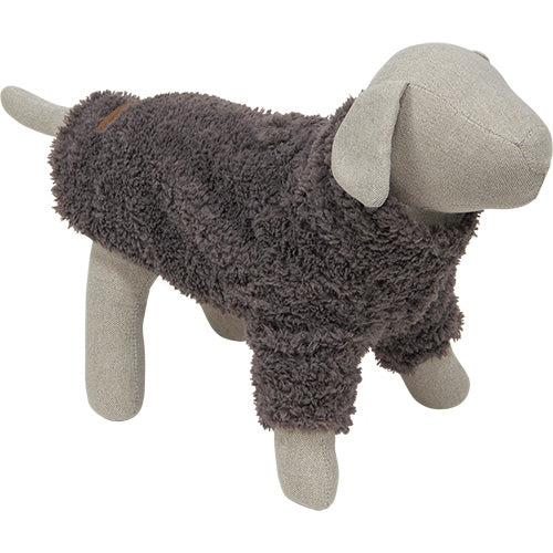 Animal Boulevard OUTERWEAR Curl Plush Hondentrui - Kleur: Grijs - Verkrijgbaar in 8 maten