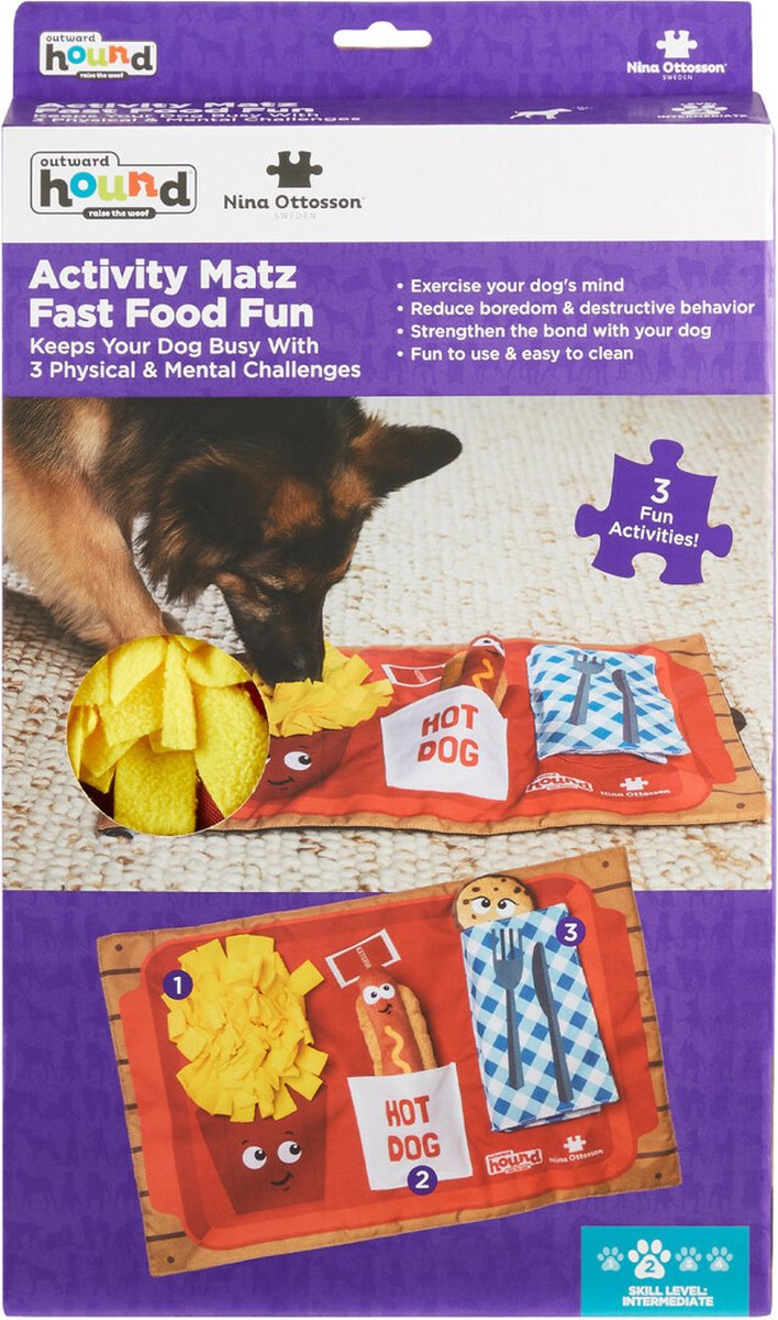 Nina Ottoson intelligentiespeelgoed - snuffelmat