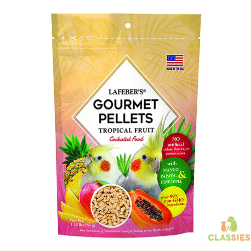 Lafeber Tropical fruit gourmet pellets Cockatiel Classies