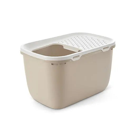 Savic Hop In - Kattenbak met Boveningang - 2 Maten - Diverse Kleuren Classies
