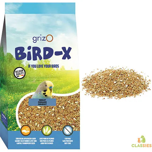 Vogelvoer Bird-X Perruchemengeling parkietenmengeling Cardy 1 - 2,5 - 5 - 20 kg Classies