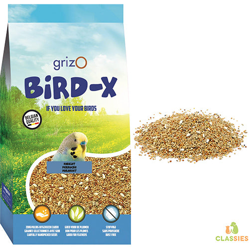 Vogelvoer Bird-X Perruchemengeling parkietenmengeling Cardy 1 - 2,5 - 5 - 20 kg Classies