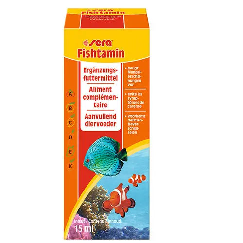 sera Fishtamin - extra vitamines - 15 - 100 ml Classies