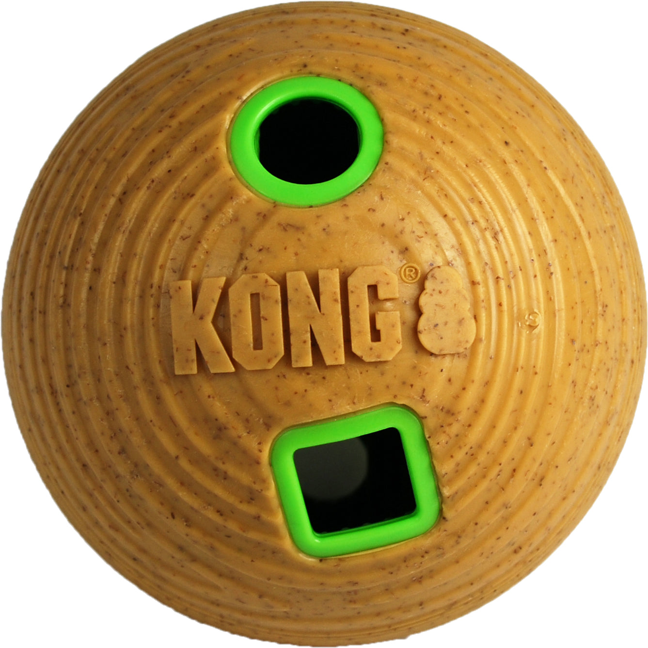 Kong hond Bamboo feeder ball, speelbal medium.