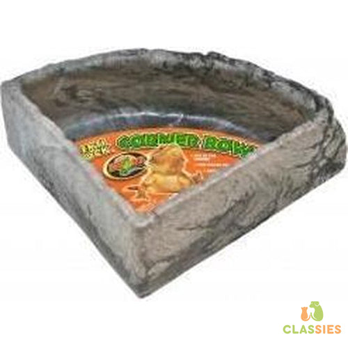 Zoo Med hoek waterschaal Rock corner dish Classies