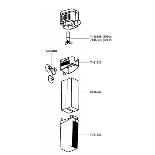 Eheim Binnenfilter Miniup 30 liter Classies