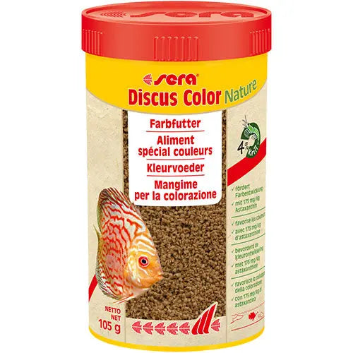 sera Discus Color Nature 100 - 250 ml - 4,2 kg Classies
