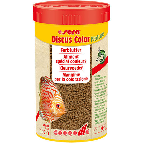 sera Discus Color Nature 100 - 250 ml - 4,2 kg Classies