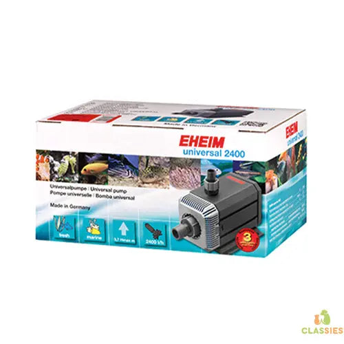 Eheim universele pomp - 300 - 600 - 1200 - 2400 l/uur Classies