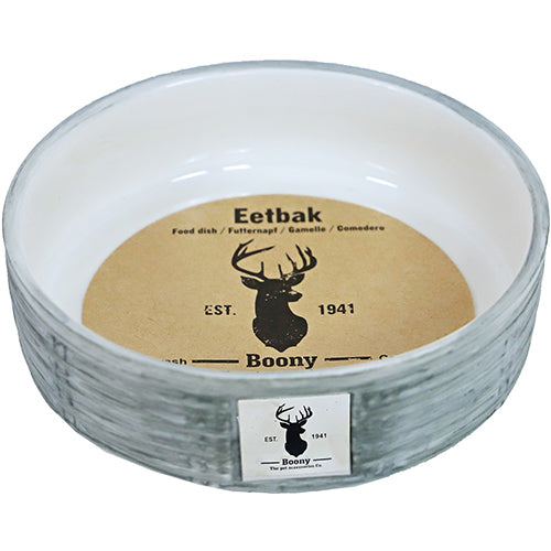 Boony Est1941 eetbak steen wicker grijs Classies
