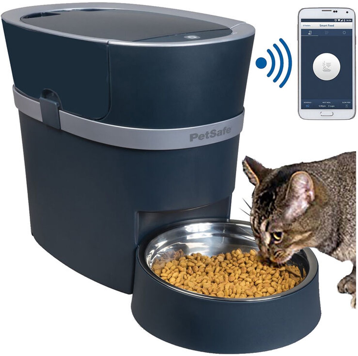 PetSafe® Smart Feed Automatischer Futterspender für Haustiere – Mit WLAN- und APP-Bedienung