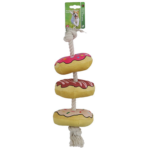 Boony donuts pluche + floss + piep 40cm Classies