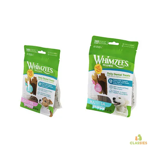 Whimzees dental stix puppy - puppy pakket Classies