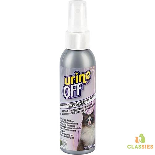 Urine Off Kat - Kitten Urine Vlek en Geurverwijderaar - Spray - 118 ml Classies