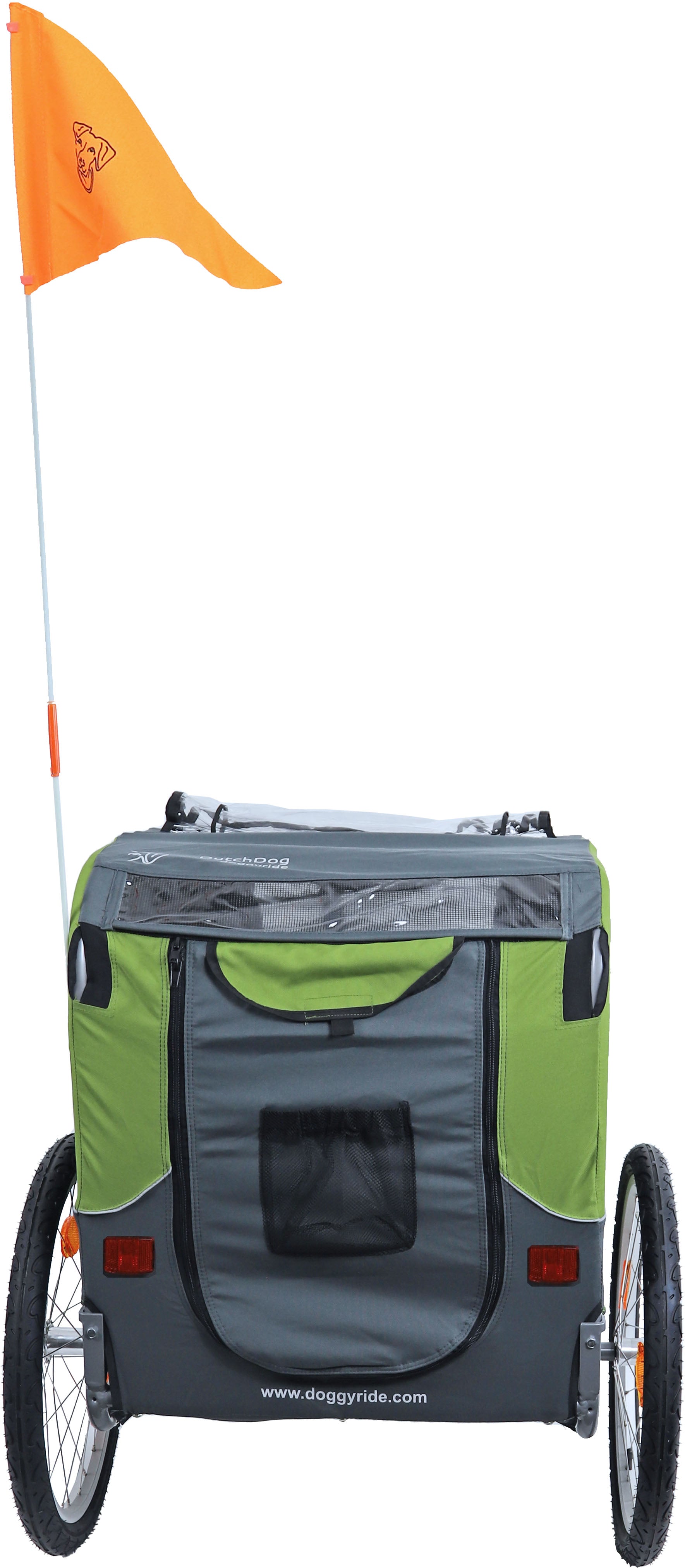 DoggyRide fietskar Novel 20 cabin only, groen/grijs (zonder trekstang) Classies