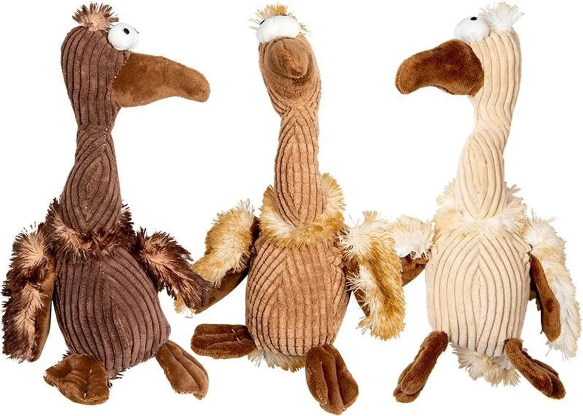 Jack And Vanilla - Speelgoed - Velveties Vogel - Assorti - 30cm 49/0667 - 176073 Classies