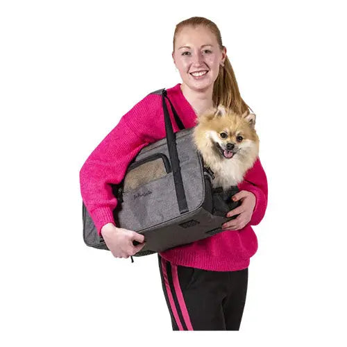 Jack And Vanilla - Draagtassen - Travel Plooibare Draagtas - Grijs - 44x25x25cm Classies