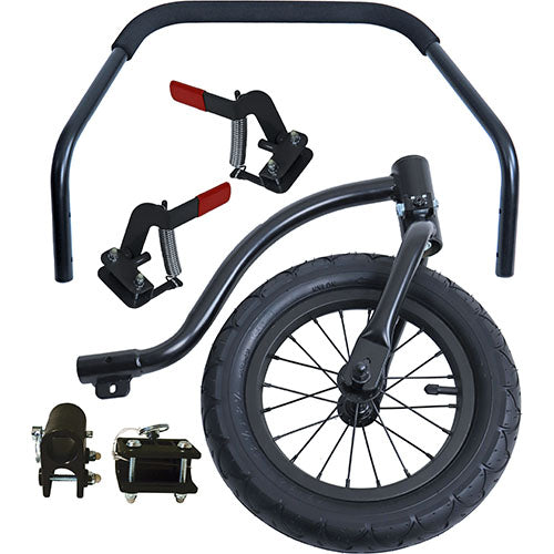 DoggyRide jogger-/strollerset voor Original en Novel, zwart. Classies