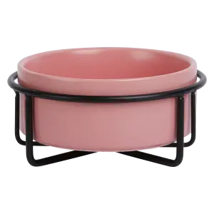 Jack and Vanilla keramische voerbak metalen stand Bon Appetit Classies