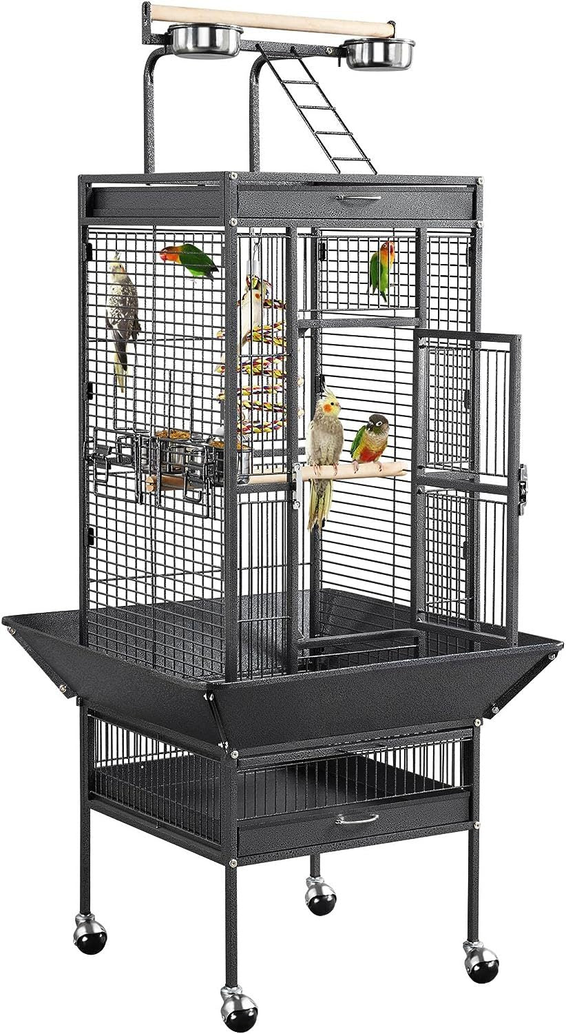 Kio Papegaai-vogelkooi 67 x 67 x 155 cm
