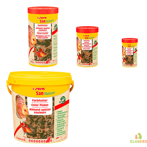 Sera Farbfutter San Nature