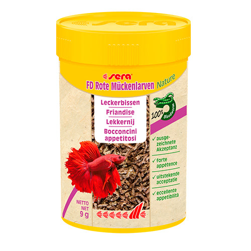 sera FD Rote Mückenlarven Nature 50 - 100 - 250 ml