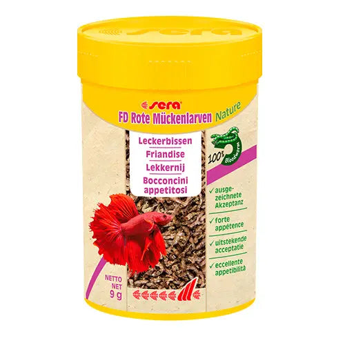 sera FD rode muggenlarven Nature 50 - 100 - 250 ml Classies