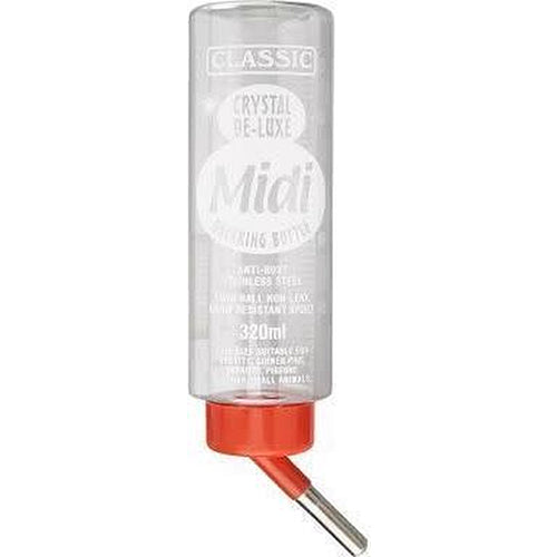 Classic - Luxus-Trinkflasche aus Kunststoff - Trinkbrunnen für Nagetiere und Kaninchen