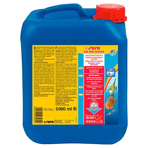 sera pH/KH-minus 100 - 250 - 500 - 2500 - 5000 ml Classies