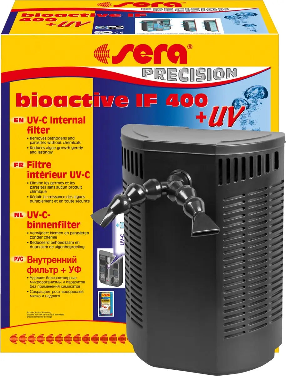 Sera binnenfilter Bioactive IF 400 met UV Classies