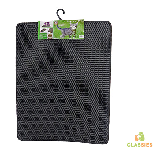 Boony kattenbakmat zwart in twee maten Classies