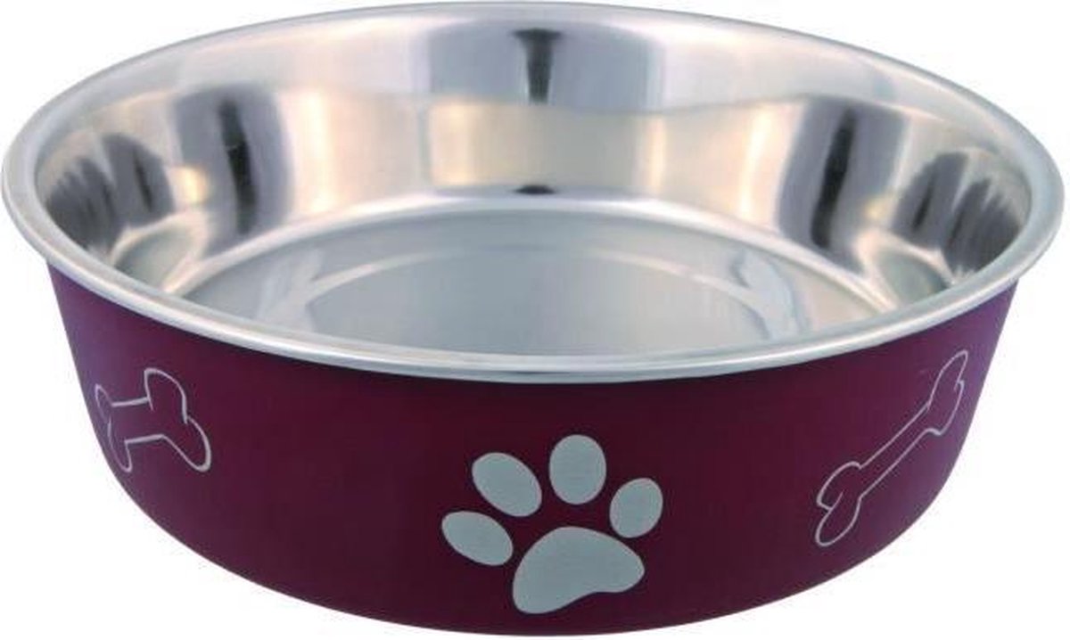 Trixie voerbak RVS - Kunststof - Mix kleur - 21 cm Classies