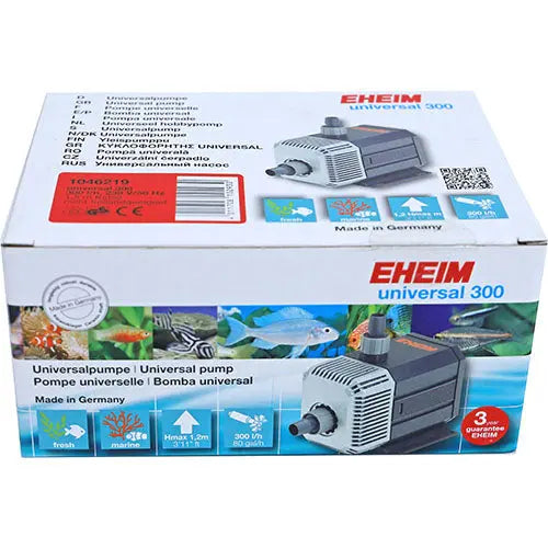 Eheim universele pomp - 300 - 600 - 1200 - 2400 l/uur Classies