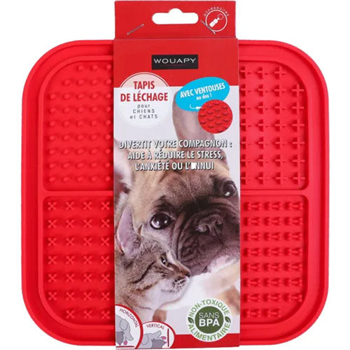 Wouapy Likmat met Zuignappen - Slowfeeder voor Honden of Katten - Verkrijgbaar in 2 modellen Classies
